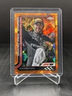 2025 Topps Chrome Sapphire F1 Lewis Hamilton Belgium GP Winner Orange 22/25 #106