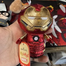 Hallmark Itty Bittys - IRON MAN Shiny Version Marvel Avengers NWT 4 Inch 