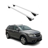 DachträGer GrundträGer FüR Fiat Freemont 2011-2016 75Kg Stahl Silber 2 Tlg