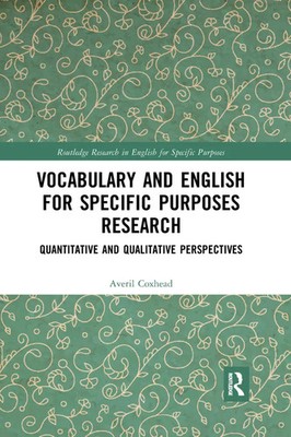 Vocabulary and English for Specific Purposes Research | Averil Coxhead | Buch