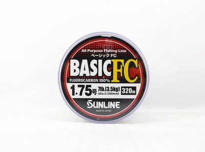 Sunline Fluorocarbon Linie Basic FC 320m Size 1.75 7lb (6220)
