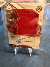 2025 Topps Resurgence RPA-TB Trey Benson Rookie Patch Auto 025/125
