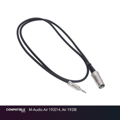 Rapco 1/8'' TRS MIDI Type-A Cable for M-Audio Air 192|14, Air 192|8