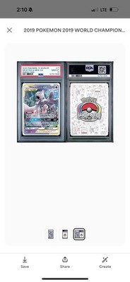 Mewtwo & Mew GX - 2019 (Henry Brand) 71/236 World Championship