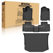 For 2011-2021 Jeep Grand Cherokee Waterproof Tpe Floor Mats Trunk Cargo Liner