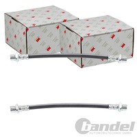 2X NK BremsschlÄUche Hinten Passend FÜR CitroËN C1 Peugeot 107 Toyota Aygo