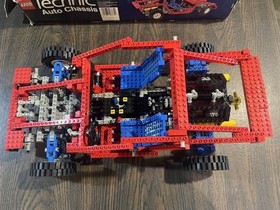 Vintage Lego Technic Sets 8865 Auto Chassis And 8020 100% Complete With Manuals