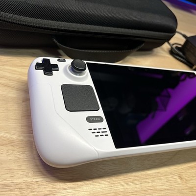 Custom Valve Steam Deck LCD 1TB Handheld Gaming Console - White