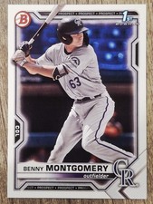 2021 Bowman Draft Benny Montgomery #BD-84