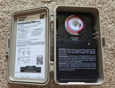 NSI Tork  TU40 Electromechanical Time Switch, No Box