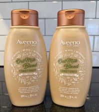 Lot Of 2 Discontinued Blend Aveeno Oat Milk Blend Conditioner 12oz Each NEW 2019