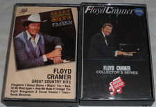 Floyd Cramer 2 Cassette Lot Great Country Hits / Collector's Series
