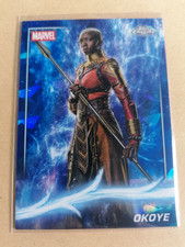 OKOYE #82 - Marvel Studios Topps Chrome Sapphire - Base