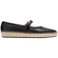 Karl Lagerfeld Paris Mikai Mary Jane Espadrille Platform Flats