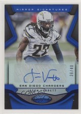 2016 Certified Mirror Signatures Blue 36/40 Jason Verrett #M-JVT Auto 03xg