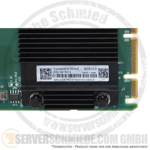 Contrôleur Dell Mellanox ConnectX-5 2x 10/25GbE SFP28 OCP 3.0 Ethernet 04TRD3 - Photo 4/5