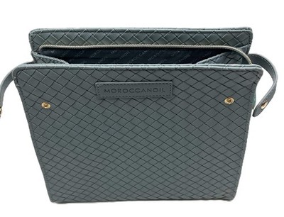 Moroccanoil Vegan Leather Travel Toiletry Bag((8.5X9X3'')