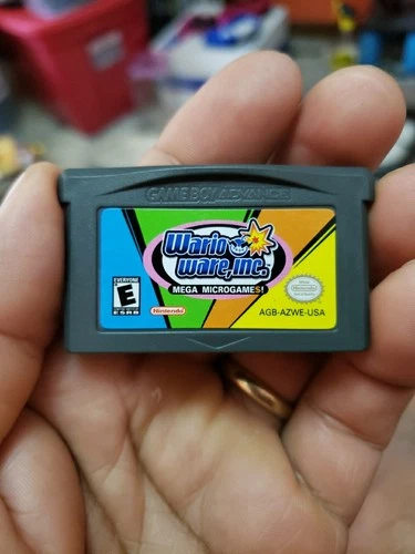 WarioWare Inc Wario Ware Mega Microgames Nintendo Game Boy Advance GBA Original