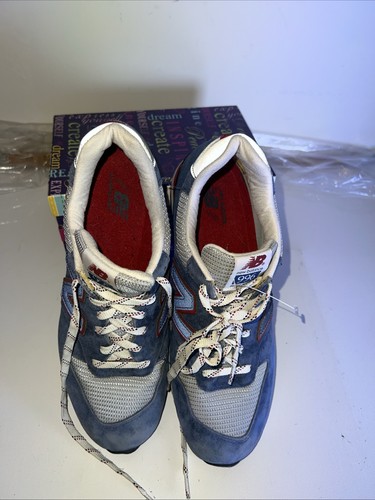 Paquete de verano New Balance 996 azul gamuza M996CMB East Coast para hombre talla 9,5 D - EE. UU. - Imagen 12 de 24