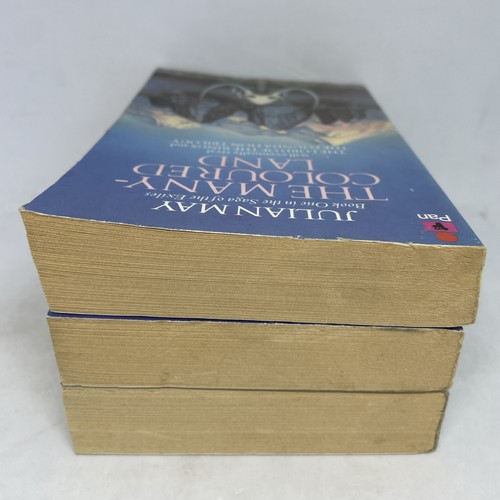 Saga Of The Exiles Books 1-3 Paperback Julian May Many-Coloured Land Golden Torc - Foto 4 di 7