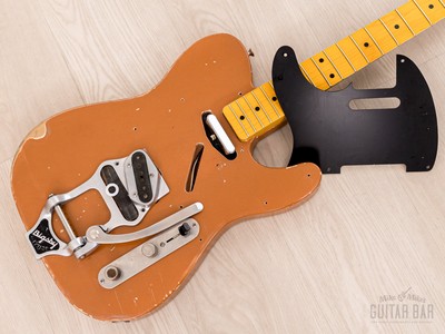 Telecaster Partscaster MJT Relic Copper Lacquer w/ Fender Licensed