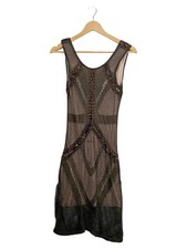 Marciano Abito Cerimonia Donna Oliva Elegante Strass (IT 40, EU 36, INT S)