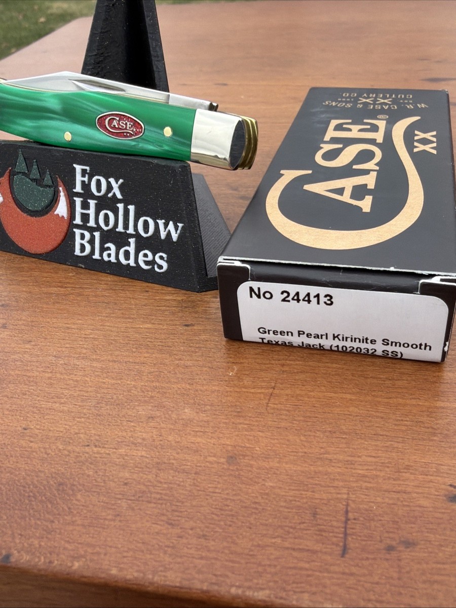 Case XX 2025 Green Pearl Kirini 102032 SS Texas Jack Knife | eBay