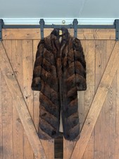 Woman s Genuine Fox Fur Coat and Reverses into a Rain Coat