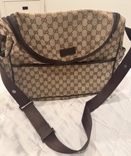 Authentic GUCCI GG Supreme Diaper Bag