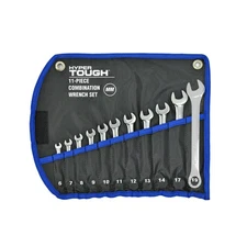 11-Piece Combination Wrench Set, Metric