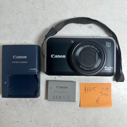 Canon PowerShot SX210 IS 14.1MP 14x Optical Zoom Built in Flash Digital Camera