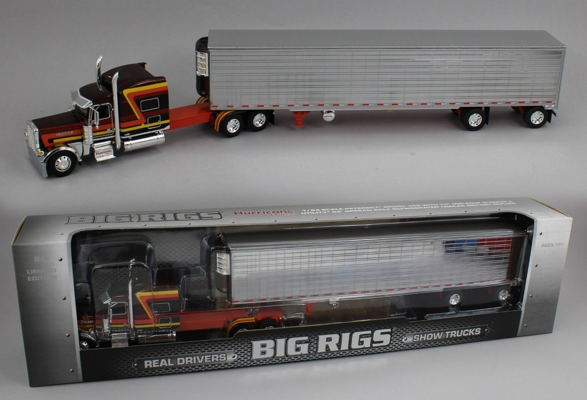 DCP 1:64 *BIG RIGS SERIES 2 #4* HURRICANE EXPRESS Peterbilt 389 w