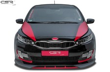Front Ansatz Spoiler Schwert Diffusor Lippe für Kia pro_cee´d 3-türer FA248