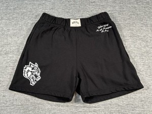 美品】 darc sport Wolf shorts 刺繍 狼 ブラック S 美品 darc sport