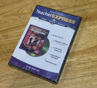 Teacher Express 3 CD-ROM Set REALIDADES 1 By Prentice Hall Brand New Sealed