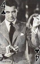 Cary Grant, Flickers Playing/Trading Card Rare 1974 Vintage