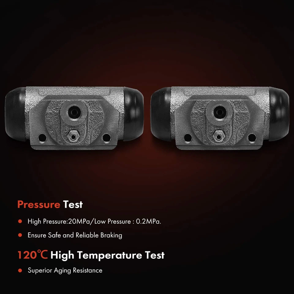 2 piezas cilindros de rueda de freno trasero para Chrysler Imperial Dodge D100 Plymouth PB100 Foto 4 de 4