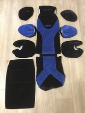 Original Bezug Recaro Start NEU Blau-schwarz