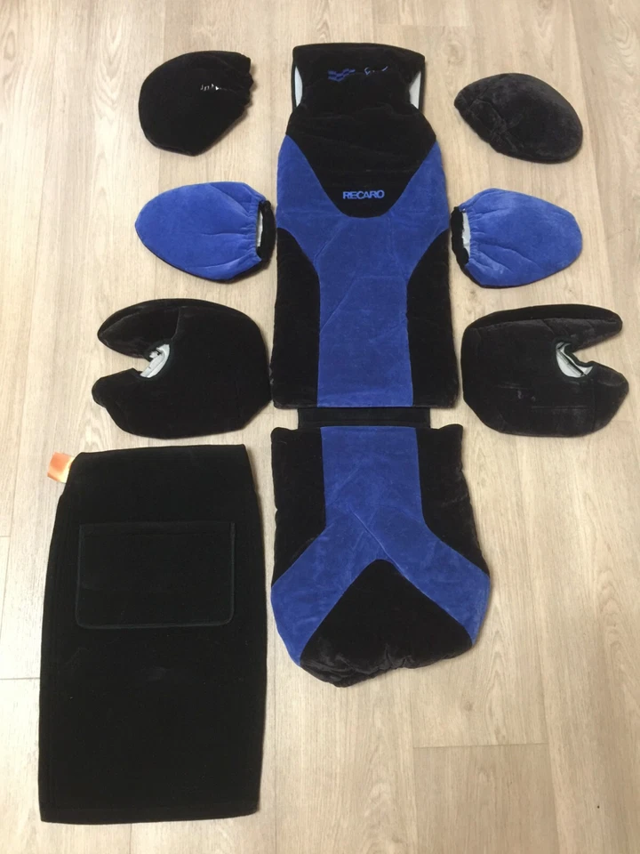 Original Bezug Recaro Start NEU Blau-schwarz