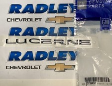 NEW GM OEM 06-11 BUICK LUCERNE TRUNK LID- EMBLEM BADGE NAMEPLATE GMC 25759432