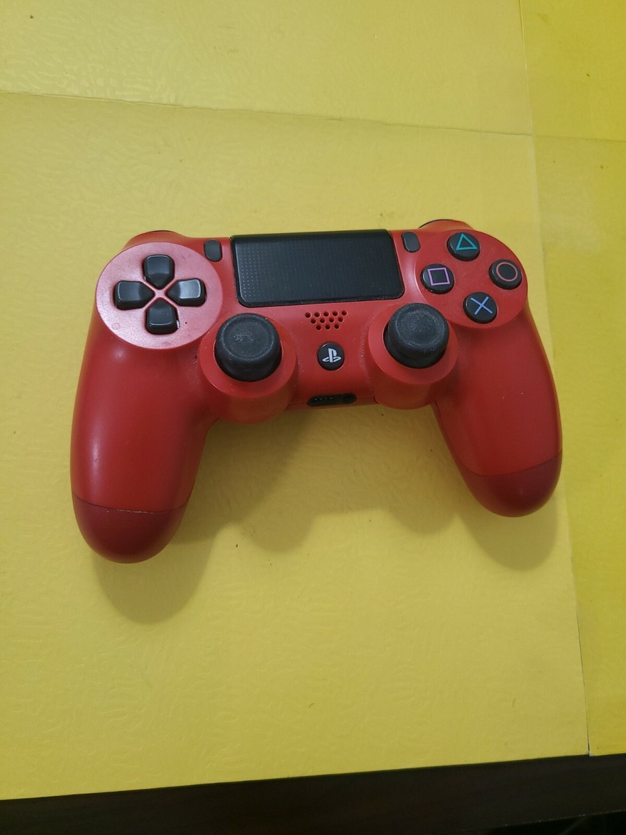 Official Sony DualShock 4 PS4 Wireless Controller Red CUH-ZCT2U | eBay