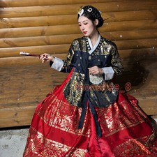 Traditional Korean Hanbok Dress National Costume Court Dress Wedding Perform Hot