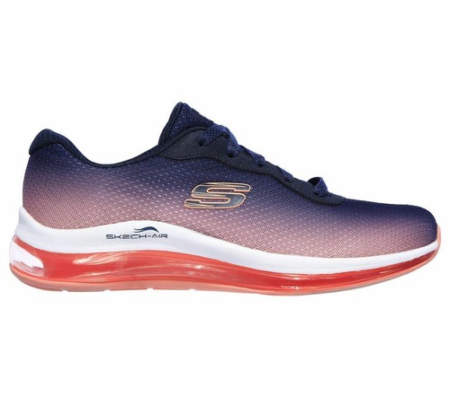 Skechers Women's Skech Air Element 2.0 Athletic Shoes 149062 Navy/Hot Pink Bx 78 - Picture 3 of 5