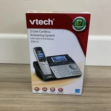 Vtech DS6151 DECT 6.0 1 Handset 2Line Cordless Phone w/ Digital Answering System