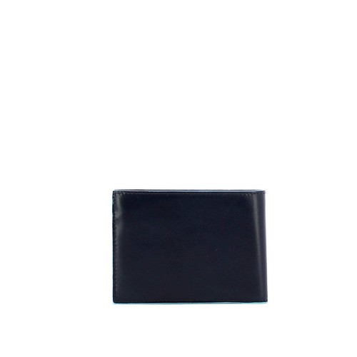 NEW Piquadro - Wallet with coin pouch Blue Square - PU257B2R - BLU2 AUTHENTIC NW - Picture 2 of 3