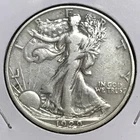 U.S. Walking Liberty Half XF Detail Rim Cut 1929-S