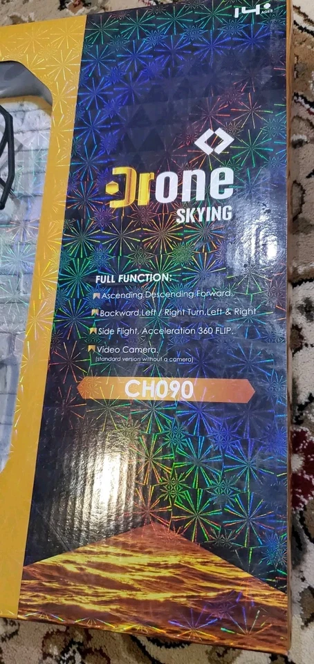 Syma Sky Phantom ch090w Drone 4 CH 2.4 GHz Remote Control Drone Complete in Box - Image 3 of 4