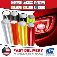 12"X24" Headlight Protection Film Tint Tail light Fog Side Marker Vinyl Wrap