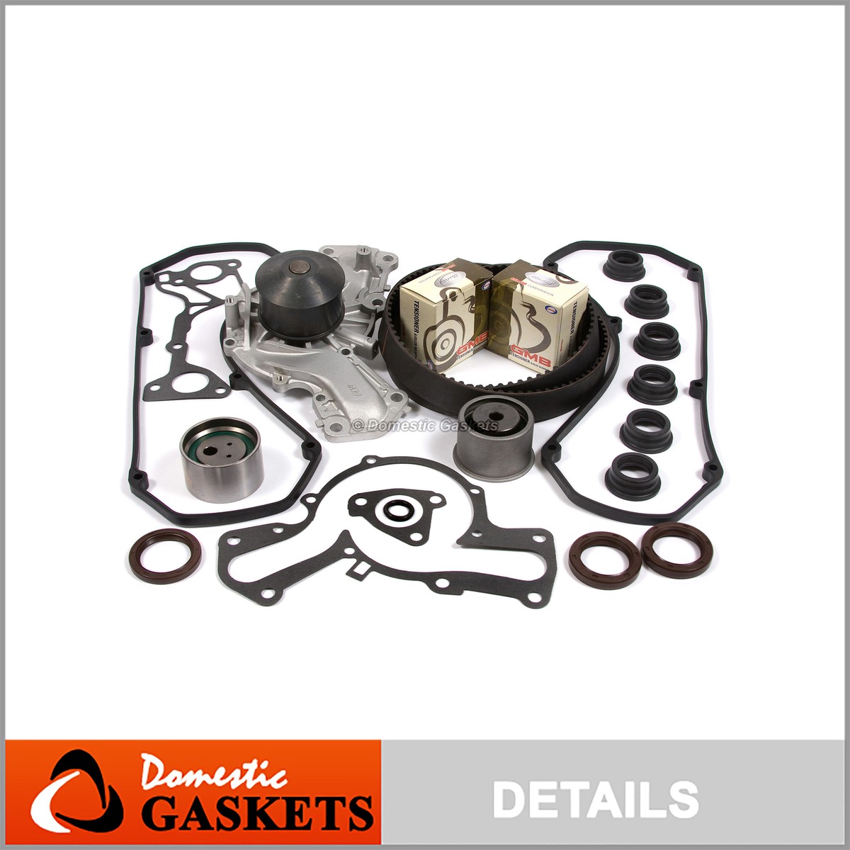 Tiing Belt Kit Water Pup Fits 01-06 Itsubishi Ontero 6G74 6g75 Cover Gasket P 398519871