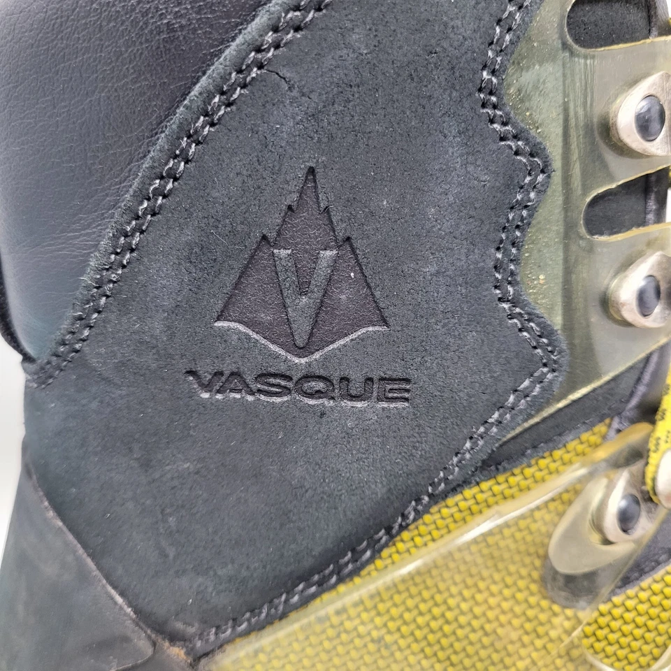 Vasque Botas de Montañismo Para Hombres 12 Super Alpinista Amarillo Negro ¡HECHAS EN ITALIA! NUEVO Foto 4 de 4